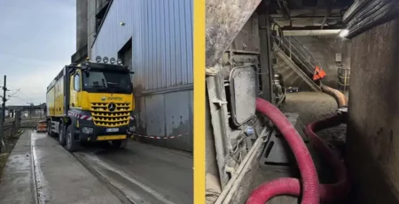 aspiration de calcaire broye durci en milieu industriel a heming 57830 avec aspirtec