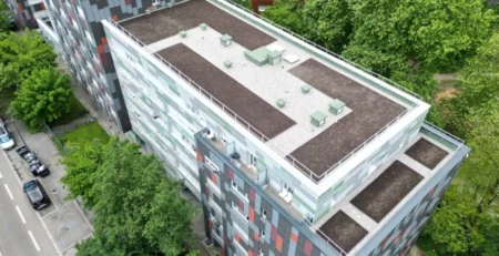 Toiture végétalisée Résidence Beauvert Grenoble a Grenoble 38000 - image a la une